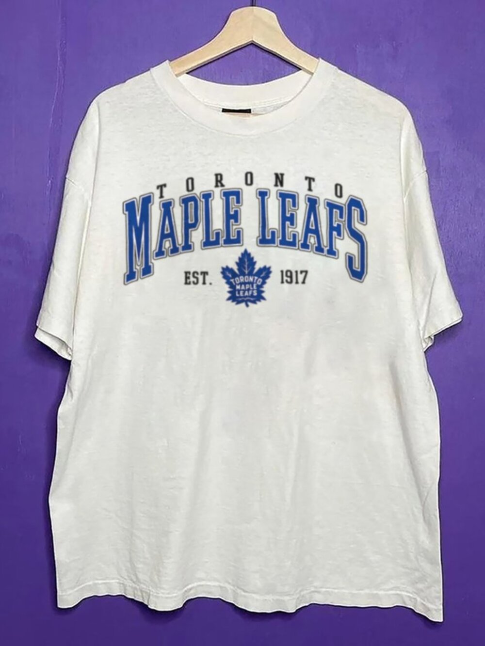 Toronto Maple Leafs Logo Style Shirt, NHL Maple Leafs Shirt Tee, Hockey Shirt